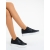 Pantofi sport dama negri cu alb din piele ecologica Calianna, 4 - Kalapod.net