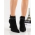 Botine dama cu toc negre din piele ecologica si material textil Lovona, 4 - Kalapod.net