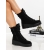 Ghete dama  cu platforma negre din material textil Mariko, 3 - Kalapod.net