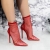 Botine dama cu toc rosii din material sintetic Carada, 2 - Kalapod.net