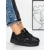 Pantofi sport dama negri din material textil Kaiana - Kalapod.net