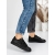 Pantofi sport dama negri din material sintetic Ekora - Kalapod.net