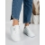 Pantofi sport dama albi cu gri din piele ecologica Madeva, 3 - Kalapod.net