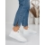 Pantofi sport dama albi din piele ecologica Fativa, 3 - Kalapod.net