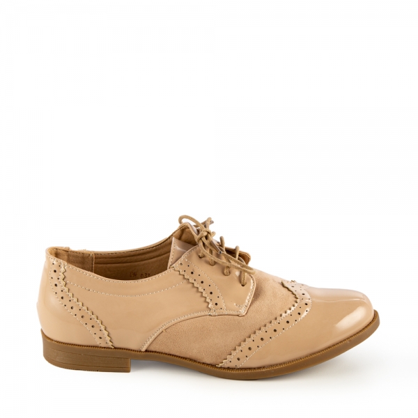 Pantofi casual dama Claire bej - Kalapod.net