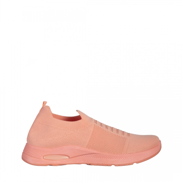 Pantofi sport dama roz din material textil Rhona, 2 - Kalapod.net