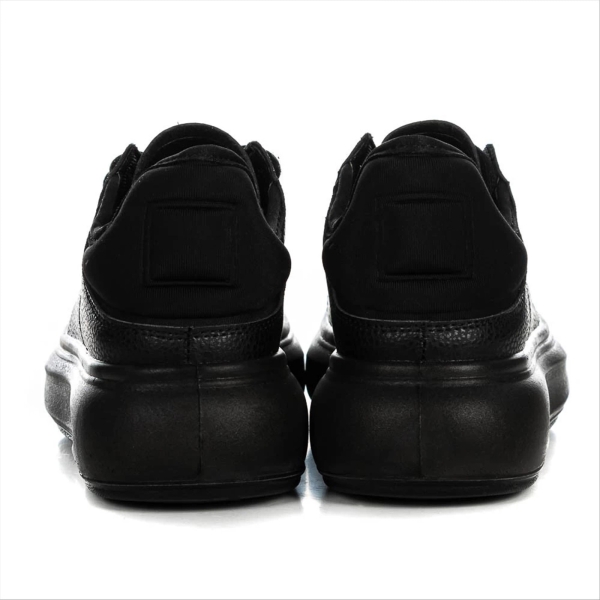 Pantofi sport dama negri din piele ecologica Farana, 4 - Kalapod.net