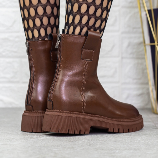 Ghete dama maro din piele ecologica Mihaera, 5 - Kalapod.net