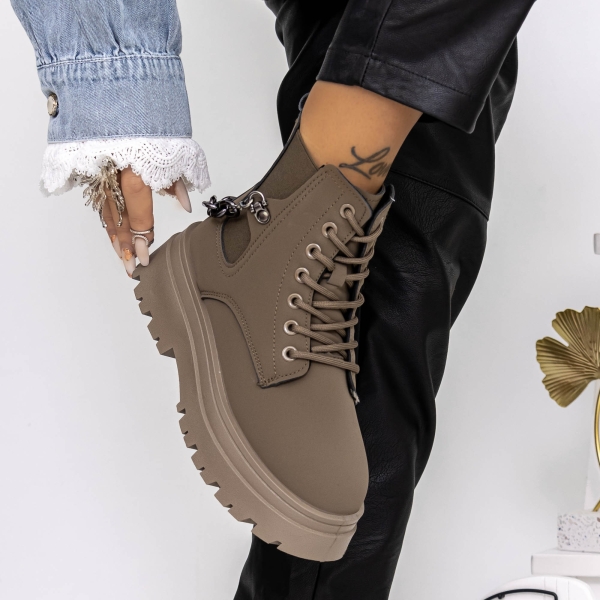 Ghete dama verzi  din material sintetic Oranla, 5 - Kalapod.net