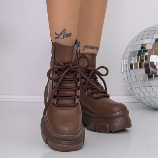 Ghete dama maro din piele ecologica Daksha, 6 - Kalapod.net