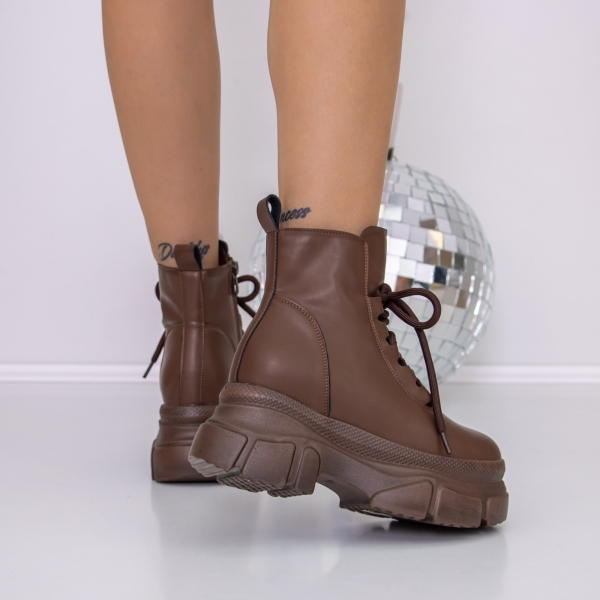 Ghete dama maro din piele ecologica Daksha, 7 - Kalapod.net