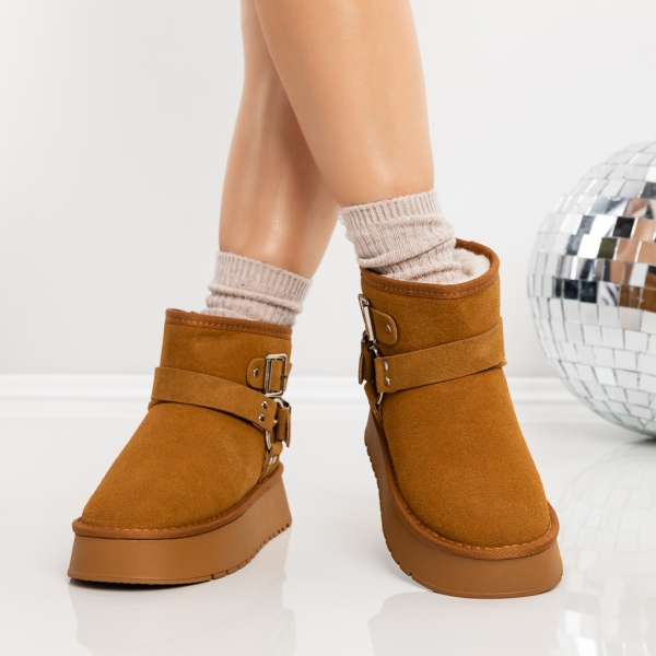 Ghete dama maro din material textil Adeora, 3 - Kalapod.net