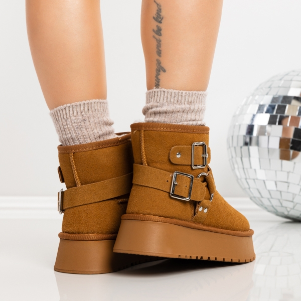 Ghete dama maro din material textil Adeora, 5 - Kalapod.net