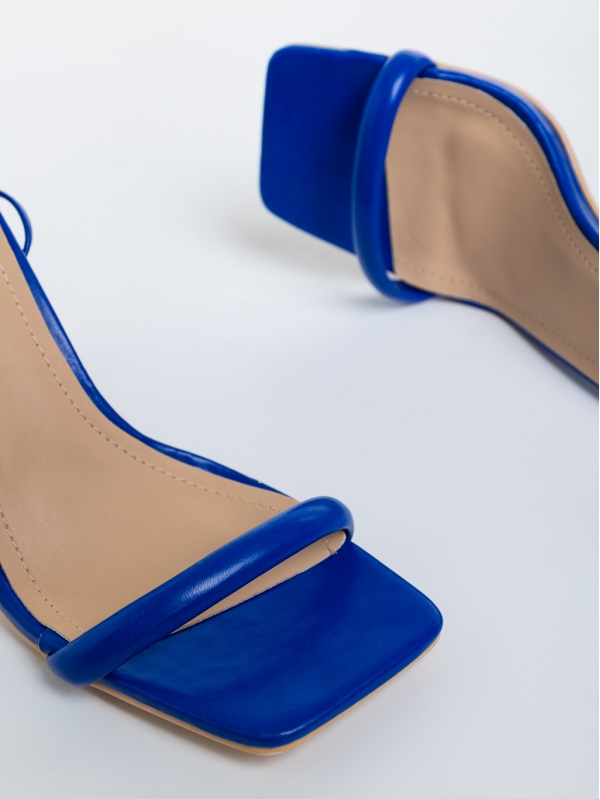 Sandale dama albastre din piele ecologica Berenise, 6 - Kalapod.net