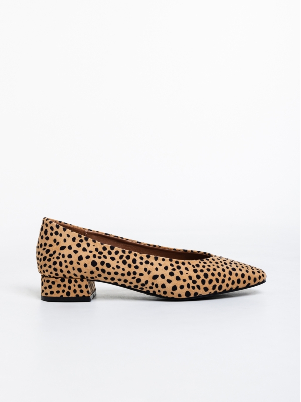 Pantofi dama leopard cu toc din piele ecologica Parvina, 5 - Kalapod.net