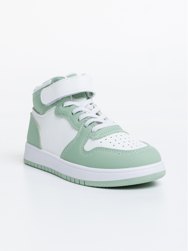 Pantofi sport copii verzi din piele ecologica Yoda - Kalapod.net