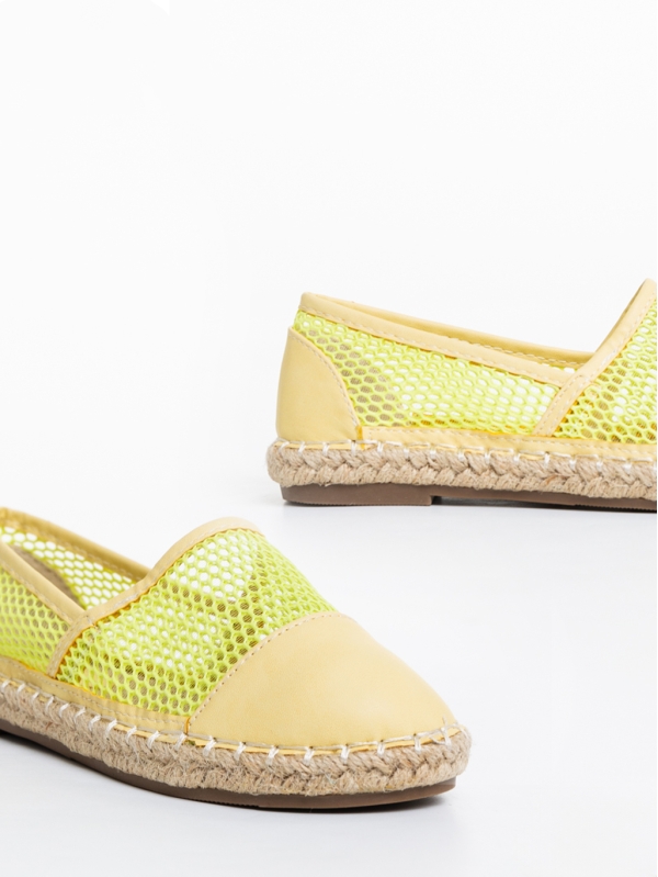 Espadrile copii verde din piele ecologica si material textil Guapissima, 4 - Kalapod.net