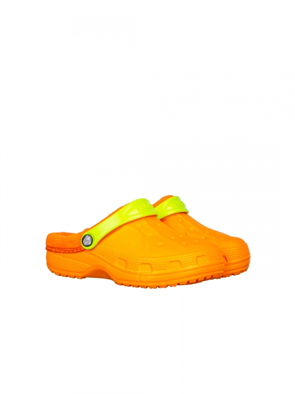 Papuci copii Fioka portocalii - Kalapod.net