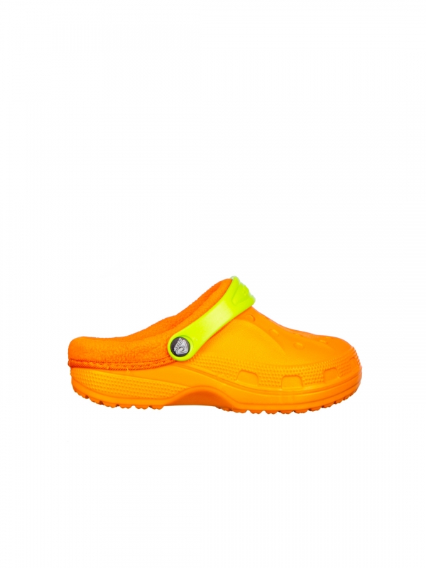 Papuci copii Fioka portocalii, 3 - Kalapod.net