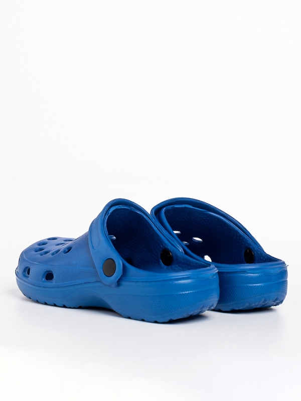Papuci copii albastri din material sintetic Roxy, 3 - Kalapod.net