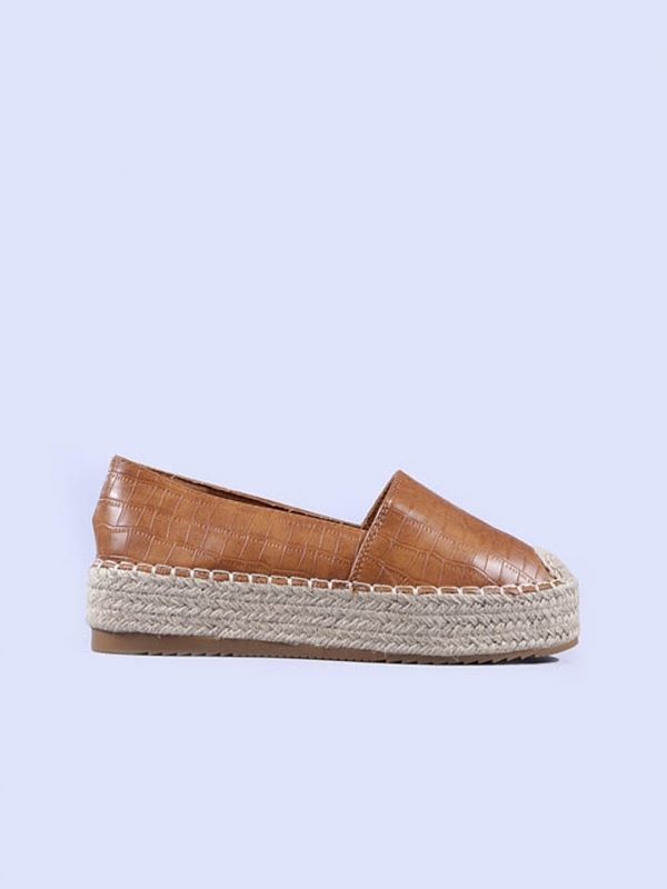 Espadrile dama Millie camel, 4 - Kalapod.net