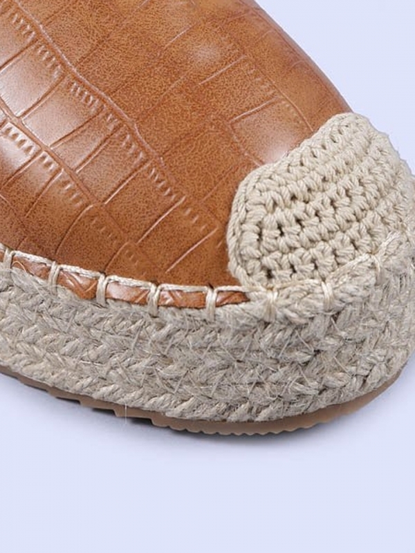 Espadrile dama Millie camel, 5 - Kalapod.net