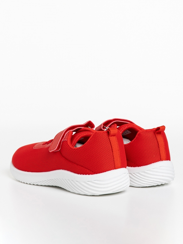 Pantofi sport copii rosii din material textil Amie, 3 - Kalapod.net