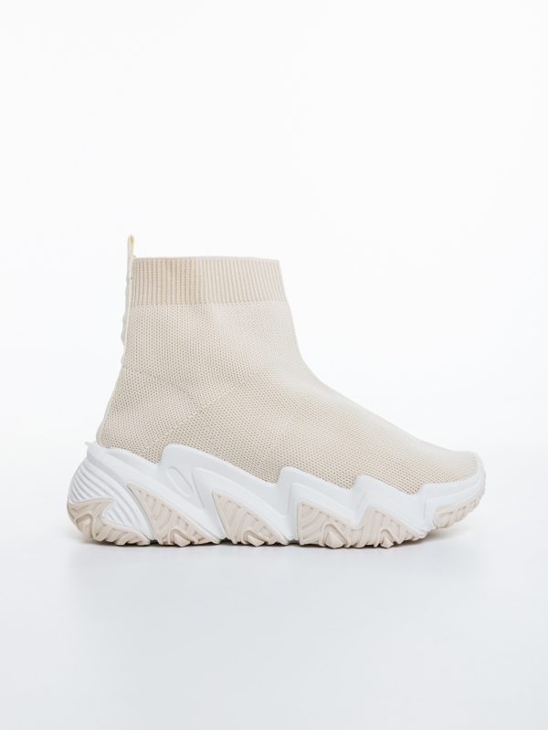 Pantofi sport dama Sunya bej, 7 - Kalapod.net