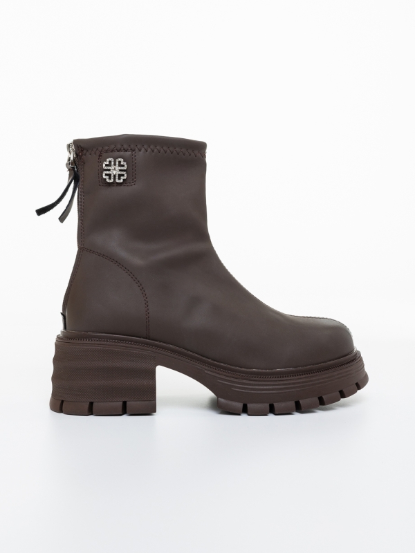 Ghete dama maro din piele ecologica Bhuvi, 5 - Kalapod.net