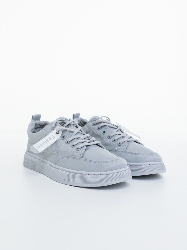 Pantofi sport barbati gri din material textil Arhan, 3 - Kalapod.net
