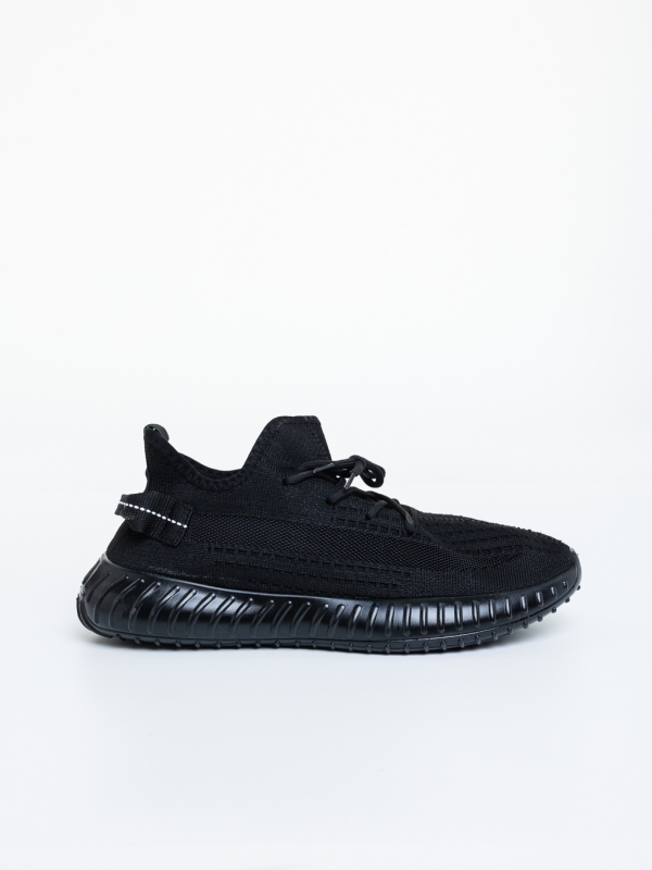 Pantofi sport barbati negri din material textil Casian - Kalapod.net