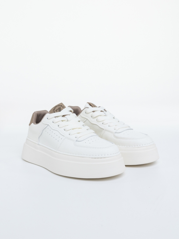 Pantofi sport barbati bej din piele ecologica Lexter, 3 - Kalapod.net