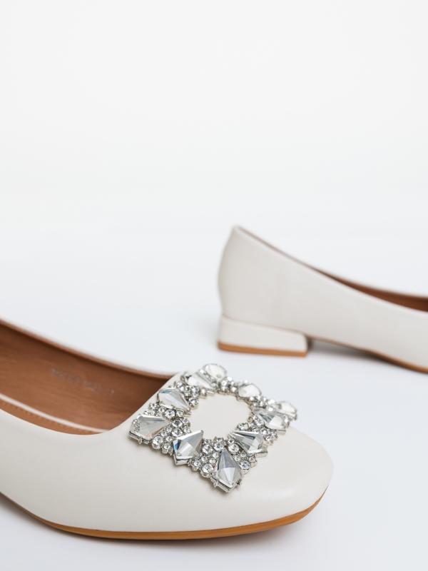 Balerini dama bej din piele ecologica Kalima, 6 - Kalapod.net