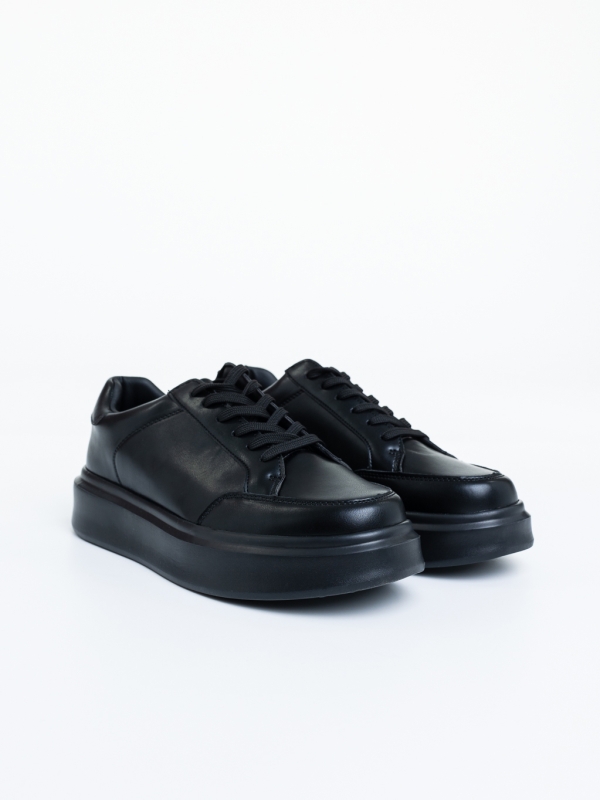 Mocasini barbati negri din piele ecologica Atticus, 3 - Kalapod.net