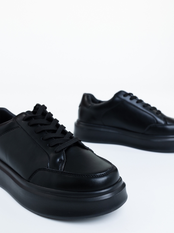 Mocasini barbati negri din piele ecologica Atticus, 4 - Kalapod.net