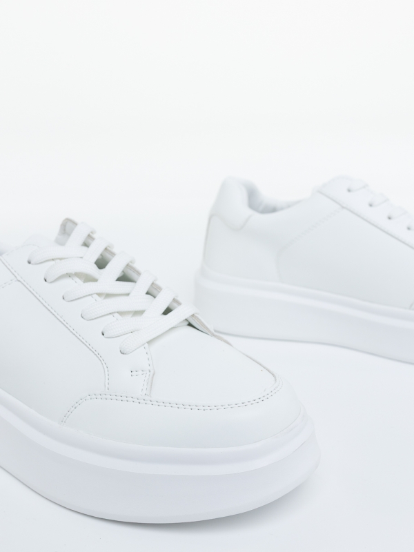 Mocasini barbati albi din piele ecologica Atticus, 4 - Kalapod.net