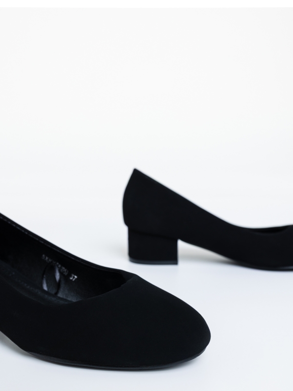 Balerini dama negri din material textil Prisha, 6 - Kalapod.net